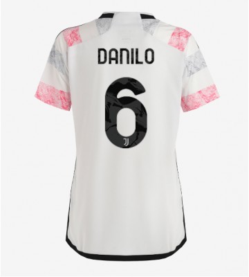 Juventus Danilo Luiz #6 Segunda Equipación Mujer 2023-24 Manga Corta